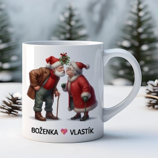 Hrnek 330ml | BABIČKA S DĚDOU se jmény 11