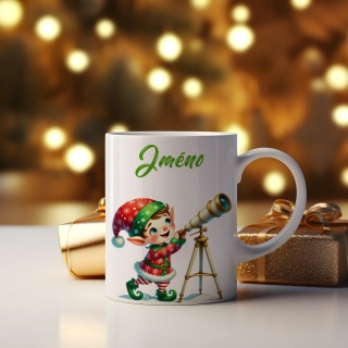 Hrnek 330ml | Vánoční elf 12