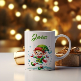 Hrnek 330ml | Vánoční elf 13